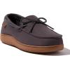 imageDearfoams Mens Indoor Outdoor Breathable Pierce Moccasin SlipperPavement