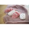 imageDearfoams Pink Fuzzy Heart Valentines Slippers for WomenPink Hearts