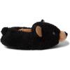imageDearfoams Toddler ampamp Kids Cute Shark Cow Unicorn Dog Dinosaur and Animal Critter SlippersBlack Bear