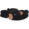 imageDearfoams Toddler ampamp Kids Cute Shark Cow Unicorn Dog Dinosaur and Animal Critter SlippersBlack Bear