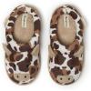 imageDearfoams Toddler ampamp Kids Cute Shark Cow Unicorn Dog Dinosaur and Animal Critter SlippersCow