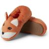 imageDearfoams Toddler ampamp Kids Cute Shark Cow Unicorn Dog Dinosaur and Animal Critter SlippersFox