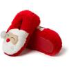 imageDearfoams Toddler ampamp Kids Cute Shark Cow Unicorn Dog Dinosaur and Animal Critter SlippersKids Santa