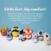imageDearfoams Toddler ampamp Kids Cute Shark Cow Unicorn Dog Dinosaur and Animal Critter SlippersPurple Unicorn