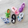 imageDearfoams Toddler ampamp Kids Cute Shark Cow Unicorn Dog Dinosaur and Animal Critter SlippersShark