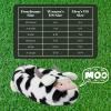 imageDearfoams UnisexAdult Matching Family Holiday Christmas Reindeer ampamp Turkey Scuff SlipperAdult Cow