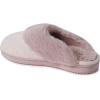 imageDearfoams Womens Dahlia Rib Knit Scuff SlipperPale Mauve