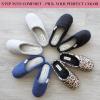 imageDearfoams Womens Lacey Machine Washable Memory Foam Comfort Easy onOff Clog SlipperLeopard Velour