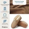 imageDearfoams Womens Suede Indoor Outdoor Doreen ClogSand