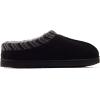 imageDearfoams Womens Wren High Vamp Clog IndoorOutdoor Memory Foam SlipperBlack