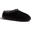 imageDearfoams Womens Wren High Vamp Clog IndoorOutdoor Memory Foam SlipperBlack
