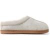 imageDearfoams Womens Wren High Vamp Clog IndoorOutdoor Memory Foam SlipperOatmeal