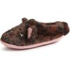 imageDearfoams Toddler ampamp Kids Cute Shark Cow Unicorn Dog Dinosaur and Animal Critter SlippersCat