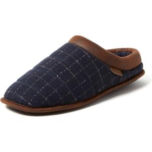 imageDearfoams Mens Breathable Memory Foam Asher Clog House Shoe SlipperNavy