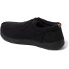 imageDearfoams Mens Bennett IndoorOutdoor Memory Foam Comfort Chukka BootDark Black