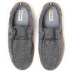 imageDearfoams Mens Bennett IndoorOutdoor Memory Foam Comfort Chukka BootDark Heather Grey