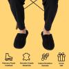 imageDearfoams Mens Genuine Suede Indoor Outdoor Comfort Memory Foam Bradford Scuff House SlipperChestnut