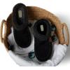 imageDearfoams Mens IndoorOutdoor Breathable Memory Foam Brendan Clog House Shoe Slipper with Wide WidthsBlack 2