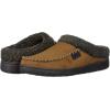 imageDearfoams Mens IndoorOutdoor Breathable Memory Foam Brendan Clog House Shoe Slipper with Wide WidthsChestnut