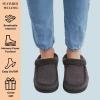 imageDearfoams Mens IndoorOutdoor Breathable Memory Foam Brendan Clog House Shoe Slipper with Wide WidthsPavement