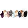 imageDearfoams Womens Fireside Sydney Shearling Fur IndoorOutdoor Scuff Slipper with Wide WidthsAubergine
