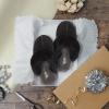 imageDearfoams Womens Fireside Sydney Shearling Fur IndoorOutdoor Scuff Slipper with Wide WidthsBlack