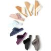 imageDearfoams Womens Fireside Sydney Shearling Fur IndoorOutdoor Scuff Slipper with Wide WidthsBluewash