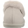 imageDearfoams Womens Fireside Sydney Shearling Fur IndoorOutdoor Scuff Slipper with Wide WidthsBone