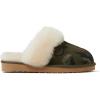 imageDearfoams Womens Fireside Sydney Shearling Fur IndoorOutdoor Scuff Slipper with Wide WidthsCamo