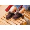 imageDearfoams Womens Fireside Sydney Shearling Fur IndoorOutdoor Scuff Slipper with Wide WidthsCoffee