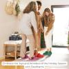 imageDearfoams Womens Fireside Sydney Shearling Fur IndoorOutdoor Scuff Slipper with Wide WidthsDesert