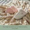 imageDearfoams Womens Fireside Sydney Shearling Fur IndoorOutdoor Scuff Slipper with Wide WidthsDusty Pink