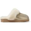 imageDearfoams Womens Fireside Sydney Shearling Fur IndoorOutdoor Scuff Slipper with Wide WidthsGold