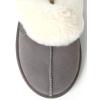 imageDearfoams Womens Fireside Sydney Shearling Fur IndoorOutdoor Scuff Slipper with Wide WidthsGrey Multi