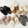 imageDearfoams Womens Fireside Sydney Shearling Fur IndoorOutdoor Scuff Slipper with Wide WidthsLeopard