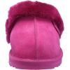 imageDearfoams Womens Fireside Sydney Shearling Fur IndoorOutdoor Scuff Slipper with Wide WidthsMystic Purple