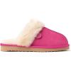 imageDearfoams Womens Fireside Sydney Shearling Fur IndoorOutdoor Scuff Slipper with Wide WidthsParadise Pink