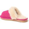 imageDearfoams Womens Fireside Sydney Shearling Fur IndoorOutdoor Scuff Slipper with Wide WidthsParadise Pink