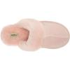 imageDearfoams Womens Fireside Sydney Shearling Fur IndoorOutdoor Scuff Slipper with Wide WidthsPink