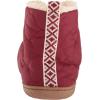 imageDearfoams Womens IndoorOutdoor Warm Up Bootie SlipperCabernet