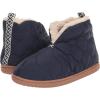 imageDearfoams Womens IndoorOutdoor Warm Up Bootie SlipperPeacoat