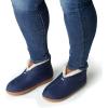 imageDearfoams Womens IndoorOutdoor Warm Up Bootie SlipperPeacoat