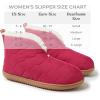 imageDearfoams Womens IndoorOutdoor Warm Up Bootie SlipperSangria