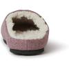 imageDearfoams Womens Microwool Molded Footbed Clog SlipperAubergine