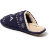 imageDearfoams Womens Novelty Scuff with Eye Mask SlipperNavy