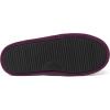 imageDearfoams Womens Novelty Scuff with Eye Mask SlipperWine Cloud Wine