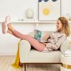 imageDearfoams Womens Olive Memory Foam Sweatshirt ClogLight Heather Grey