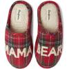 imageDearfoams Womens Mama Bear SlipperTartan Plaid