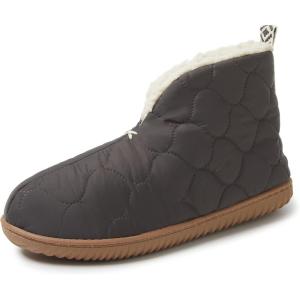 imageDearfoams Womens IndoorOutdoor Warm Up Bootie SlipperPavement