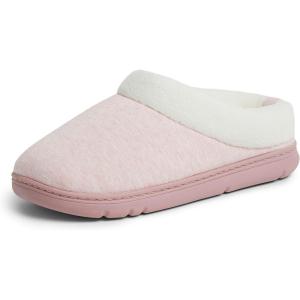 imageDearfoams Womens Olive Memory Foam Sweatshirt ClogPale Mauve